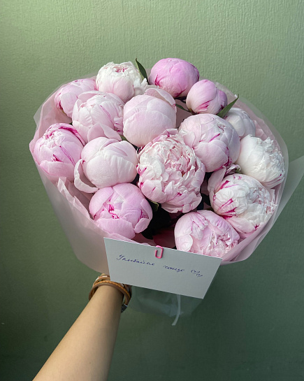 Пионовое облако нежности with delivery to Astana