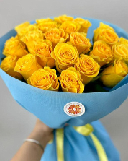 Букет из 25 Голландских роз with delivery to Almaty