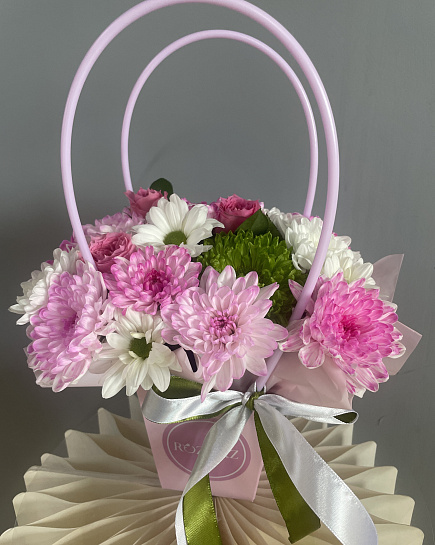 Розовое очарование в сумочке with delivery to Astana