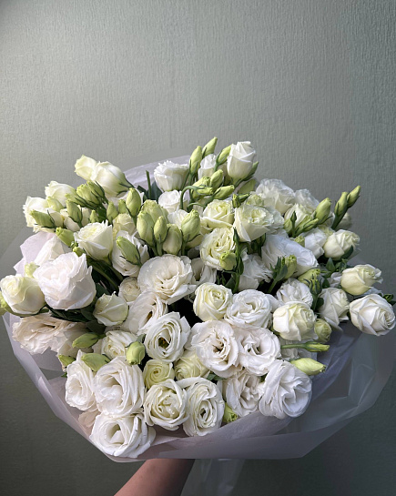 Белоснежная эустома with delivery to Astana